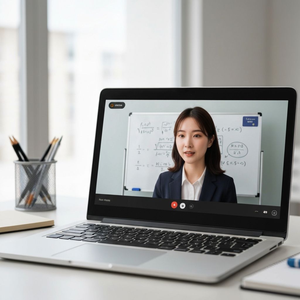 Online tutoring session used to compare tutoring value
