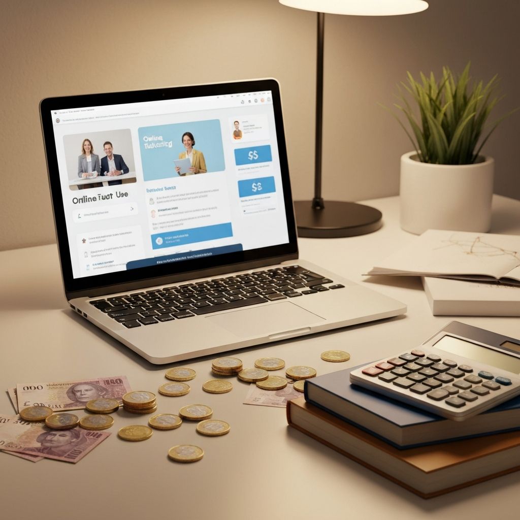 Tutoring costs UK 2026 showing hourly rates and pricing for private tutors